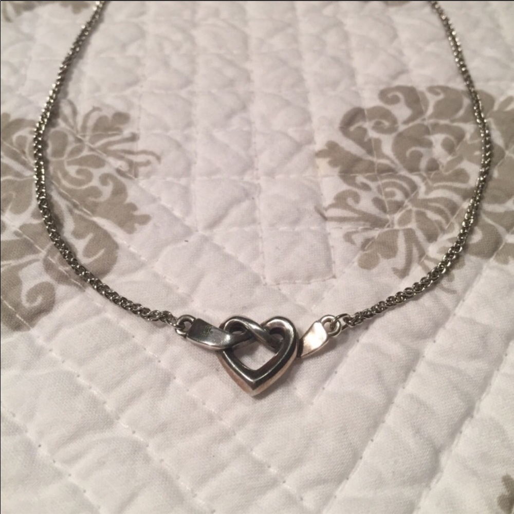 James Avery Heart Knot Necklace